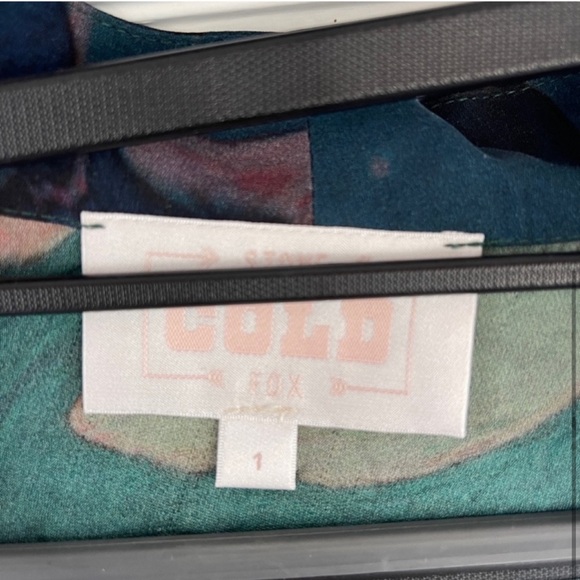 Stone Cold Fox Florence dress size 1, blue & green lily extremely rare - Picture 3 of 4